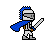 Cape, Short, Right, Knight