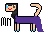 Blue and Brown colored eye nessy