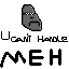 U CAN'T HANDLE MEH Ape