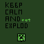 keep calm creeper