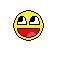 Happy face on drugs...