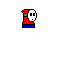 Shy guy