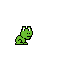 sidways frog
