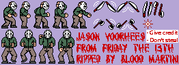 NES Friday The 13th (Part 3 Colours)