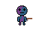 gut w/ gun