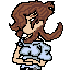 The girl