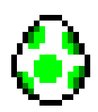 Yoshi Egg by Pyroish