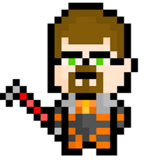 Gordon Freeman by Pyroish