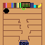 Broken Bookshelf