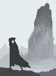 he is here