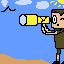 Beach Scope Pixel Art