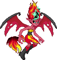 Sunset Shimmer (Demon) - Shaded