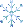 Blue Snowflake