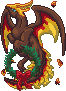 Christmas Autumn Dragon
