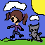 Melanie and Scaret