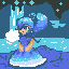 Personification of Waterfall