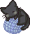 Cat On Yarn Ball