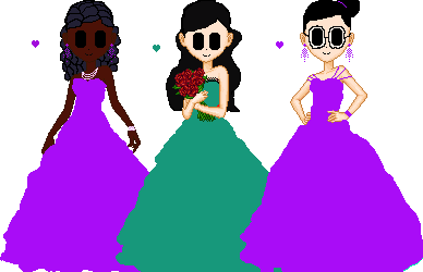 Monica and Alexia at My Wedding!!!