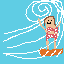 Surfin in the heat