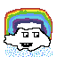 rainbow cloud