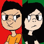 Lui vs Kat (me)