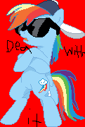 deal with it starring rainbow dash