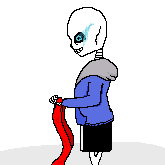 sans after frisk kills pap