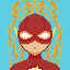 the flash running
