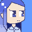 blue girl