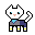 blueberry sans cat