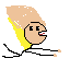 flying hair man 2