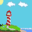 lighthouse litup