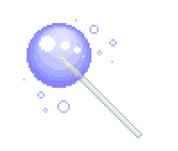 pixel lollypop