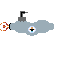 rocket sumbarine test