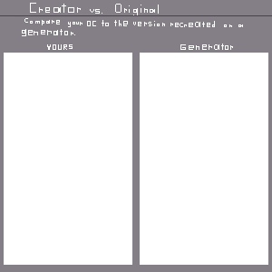 original vs generator