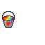 rainbow bucket