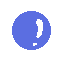 blue bubble