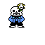 sans grin flowey unhappy