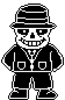 sans blanco y negro