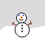 hombre de nieve