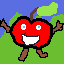 hombre manzana