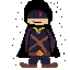 mysterious character