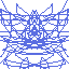 mandala azul