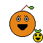 naranja pina las ninas