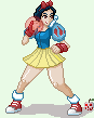 streetfighter snowhite by theeuph365740 energy sphere punch