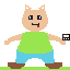 gatito humano con play stacion