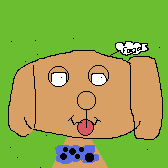 hungry dog
