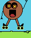 el coco patinador