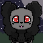 black poodle