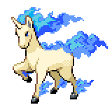 blue shiny galopa